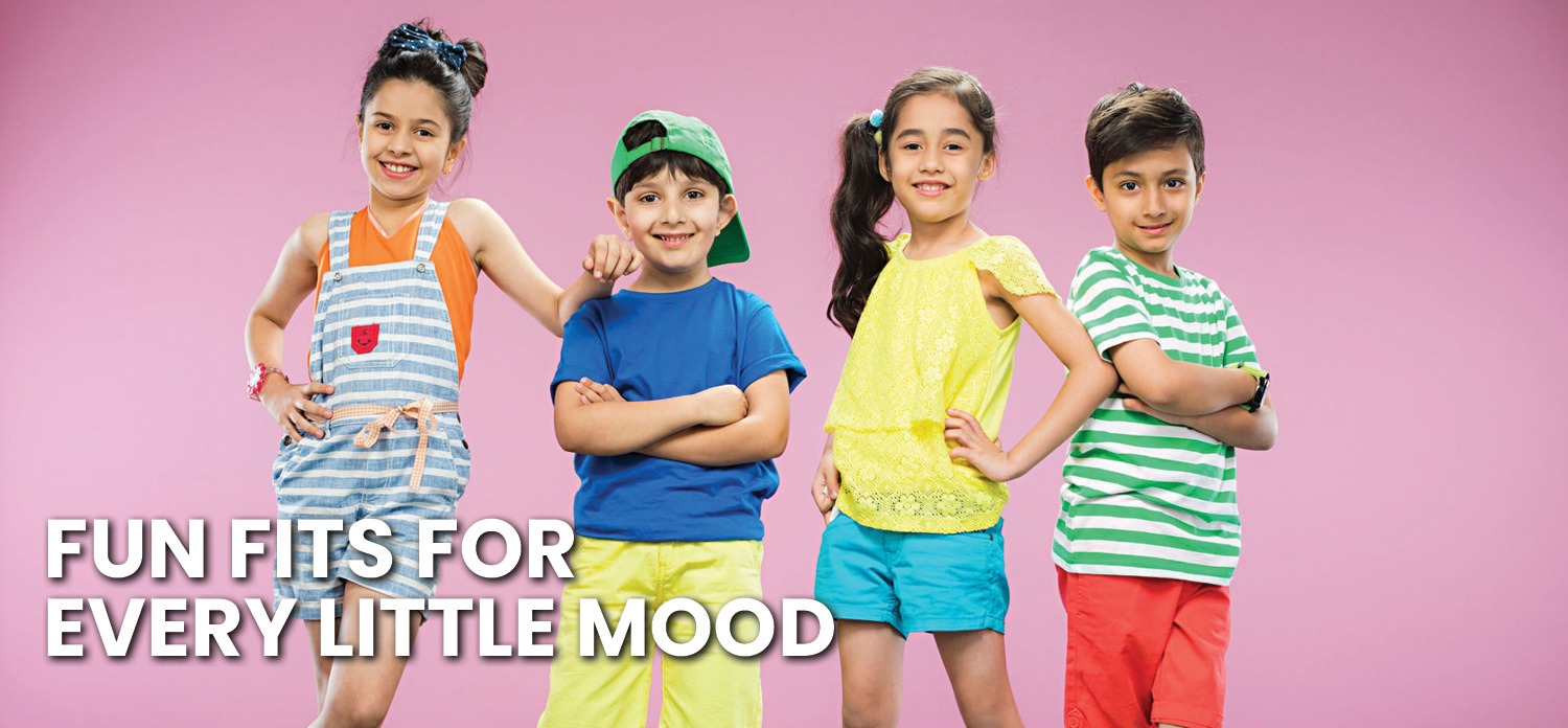 Fun fits for every little mood — kidswear