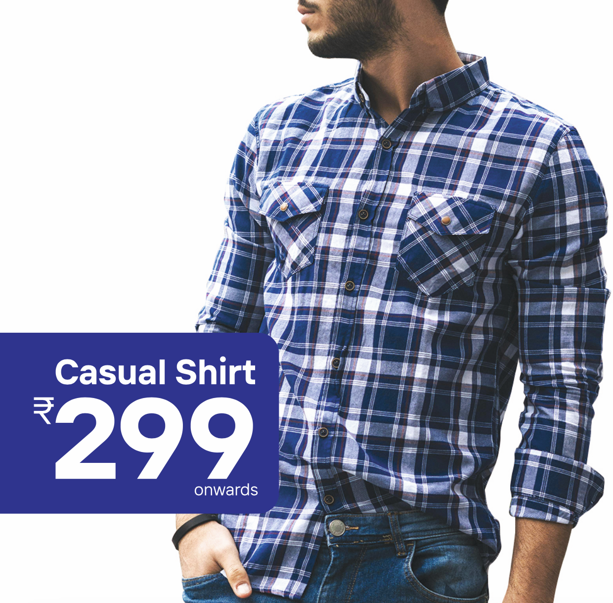 mens fashion — casual shirt